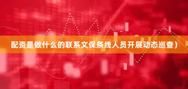 配资是做什么的联系文保条线人员开展动态巡查）